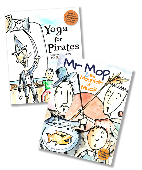 Mr. Ryan's Books - Yoga for Pirates, Mr. Mop