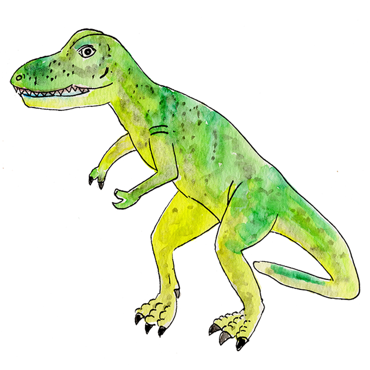 Mr. Ryan's Watercolor T-Rex