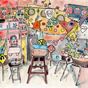 Posters of Mr. Ryan's Show and Book Artwork