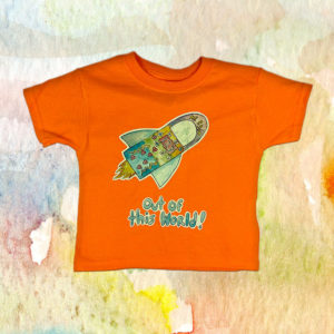 Out of this Word Rocket T-shirt